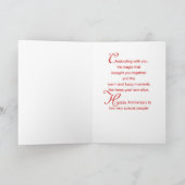 Hochzeit Jack Russell Terrier Hund Karte (Innenseite)