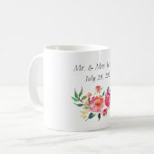 Hochzeit/Jubiläumsbecher Kaffeetasse (Vorderseite Links)
