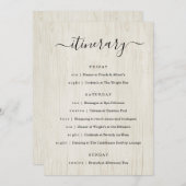 Hochzeit / Junggeselinnen-Abschied / Geburtstagsre Programm (Vorne/Hinten)