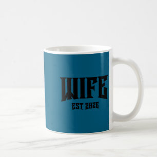 Hochzeit Junggesellenabschied Grunge Rock Ehefrau Kaffeetasse
