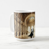 Hochzeit Kaffeetasse (Vorderseite Links)