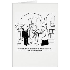 Hochzeit. Kann nicht umhin, alle anderen zu verges