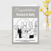 Hochzeit. Kann nicht umhin, alle anderen zu verges Karte (Gelbe Blume)