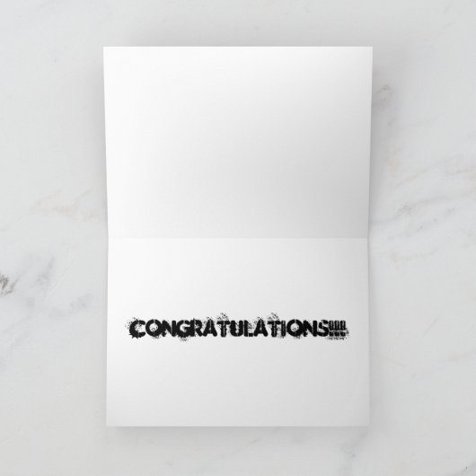 Hochzeit Karte (Innenseite)