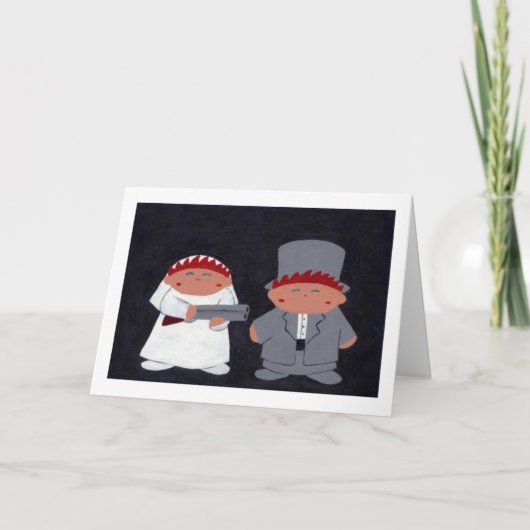 Hochzeit Karte (Vorderseite)