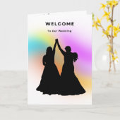 Hochzeit Karte (Gelbe Blume)