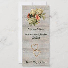 Hochzeit Keepake Gefallen mit rustikalem Charme