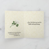 Hochzeit Königin Maria Blume Jesus Angels Karte (Innenseite)