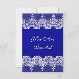 Hochzeit königliche Einladung Rustikale Burlap & L