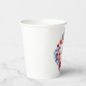 Hochzeit kreative Blumenbezeichnungen von Paar & D Pappbecher (Rechts)