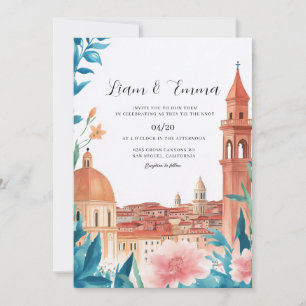 Hochzeit Landschaft Bologna Arcad City Einladung