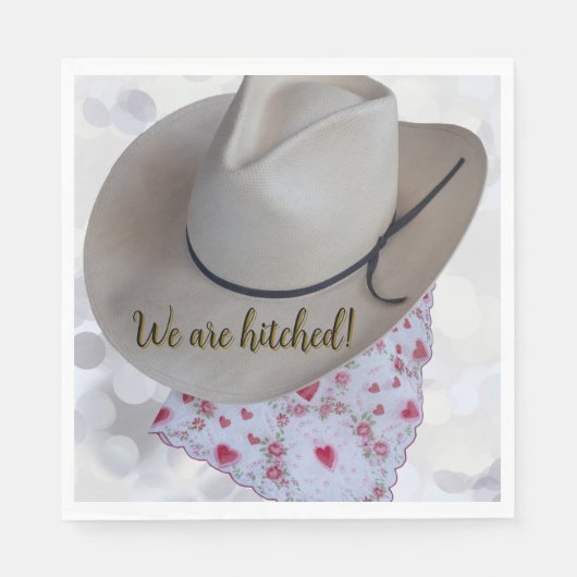 Hochzeit lässige Hochzeitseinladung Serviette (Vorderseite)