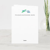 Hochzeit: Lebensreise Karte (Rückseite)
