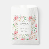 Hochzeit Leckerei Fvor Tasche Geschenktütchen (Vorderseite)