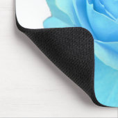 Hochzeit, Liebe, blaue Rose Mousepad (Ecke)