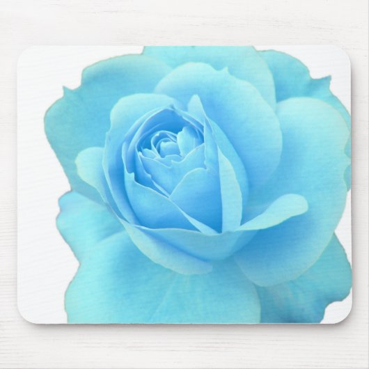 Hochzeit, Liebe, blaue Rose Mousepad (Vorne)
