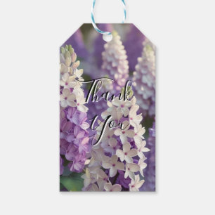 Hochzeit Lila Lilac Danke Sticker Geschenkanhänger