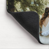 Hochzeit lila und weiß mousepad (Ecke)