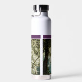 Hochzeit lila und weiß trinkflasche (Rechts)