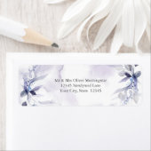 Hochzeit | Lilac Watercolor Foliary Label (Insitu)