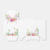 Hochzeit.Lilien und Vögel Wasserfarbe Geschenkschachtel (Ungefaltet)