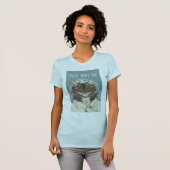 Hochzeit, lustige CAT-Braut T-Shirt (Vorne ganz)