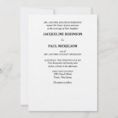 Hochzeit machen wir Monogramm Pastellrosa Rose Einladung (Vorderseite)