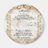 Hochzeit Magnet (Vorne)