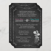 Hochzeit| Mason Jar, Blume, Kopfkarton 2 Einladung (Vorne/Hinten)