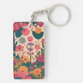 Hochzeit maßgeschneiderte Bridesmaid Schlüsselanhänger (Rückseite)