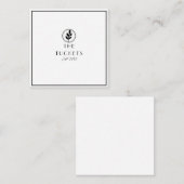 Hochzeit Minimalistisch Modern Vielen Dank Post Ca Mitteilungskarte (Vorne/Hinten)