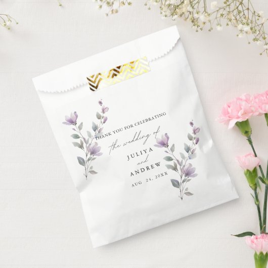 Hochzeit Minimalistischer Aquarellschrift Geschenktütchen (Versiegelt)