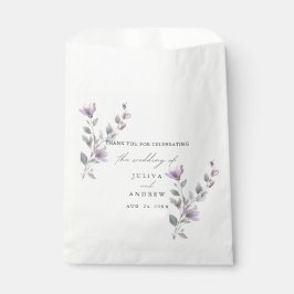 Hochzeit Minimalistischer Aquarellschrift Geschenktütchen