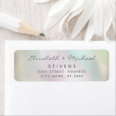 Hochzeit Minimalistischer holografischer Schriften (Insitu)