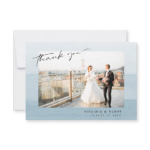 Hochzeit mit blauem Wasser