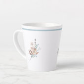 Hochzeit mit Blumen und Blattwerk Milchtasse (Linke Ecke)