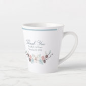 Hochzeit mit Blumen und Blattwerk Milchtasse (Rechts)