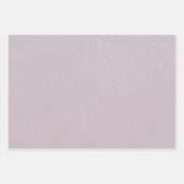 Hochzeit mit Blumen und Gold Geschenkpapier Set (Vorderseite 2)