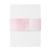 Hochzeit mit Blütenmarinade Einladungsbanderole (Rückseitenbeispiel)