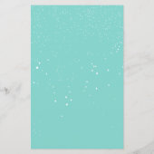 Hochzeit mit botanischer Koralle und Aquamariner B