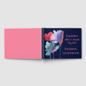 Hochzeit mit floraler Wasserfarbe Gästebuch (Voll)