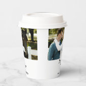 Hochzeit mit Foto Pappbecher (Links)