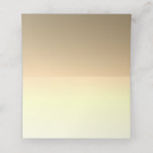 Hochzeit mit Gold und Lila Platzkarte (Innenseite Aufgefaltet)