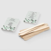 Hochzeit mit grüner Flora Fächer (Non-assembled)