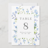 Hochzeit mit hellblauen Rahmen (12x18) (Vorderseite)