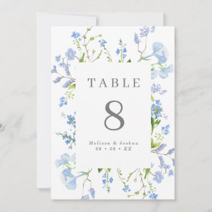 Hochzeit mit hellblauen Rahmen (12x18)