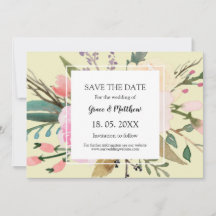 Hochzeit mit hübschem Blumenwasser