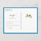 Hochzeit mit marokkanischen Tischen und Zitronen i Einladungspostkarte (Rückseite)