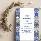 Hochzeit mit mexikanischer Tile Einladung