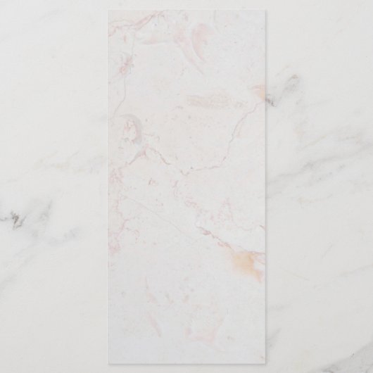 Hochzeit mit moderner geometrischer Marmorkugelkal Menükarte (Rückseite)